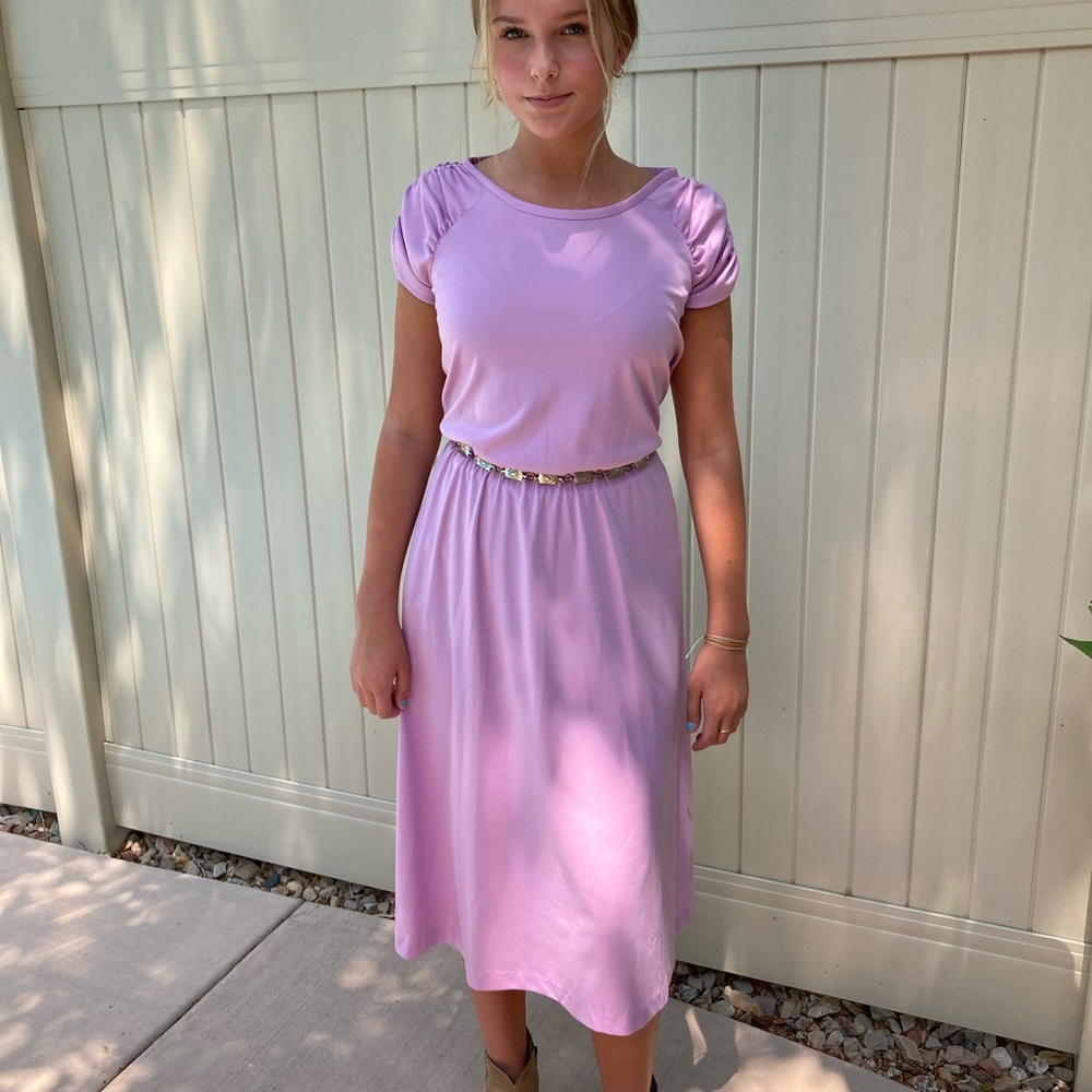 COPY - Vintage 70s Polyester Disco Dress